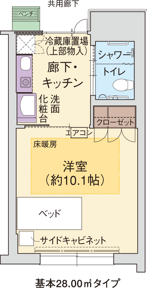 基本28.00㎡タイプ